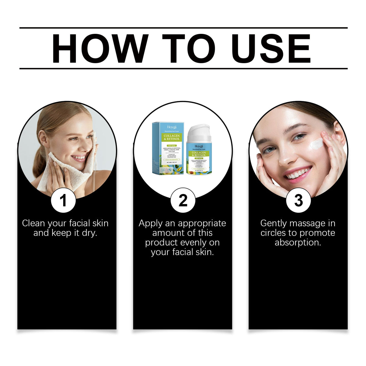 Collagen Facial Moisturizer Cream for Hydrating Skin Care