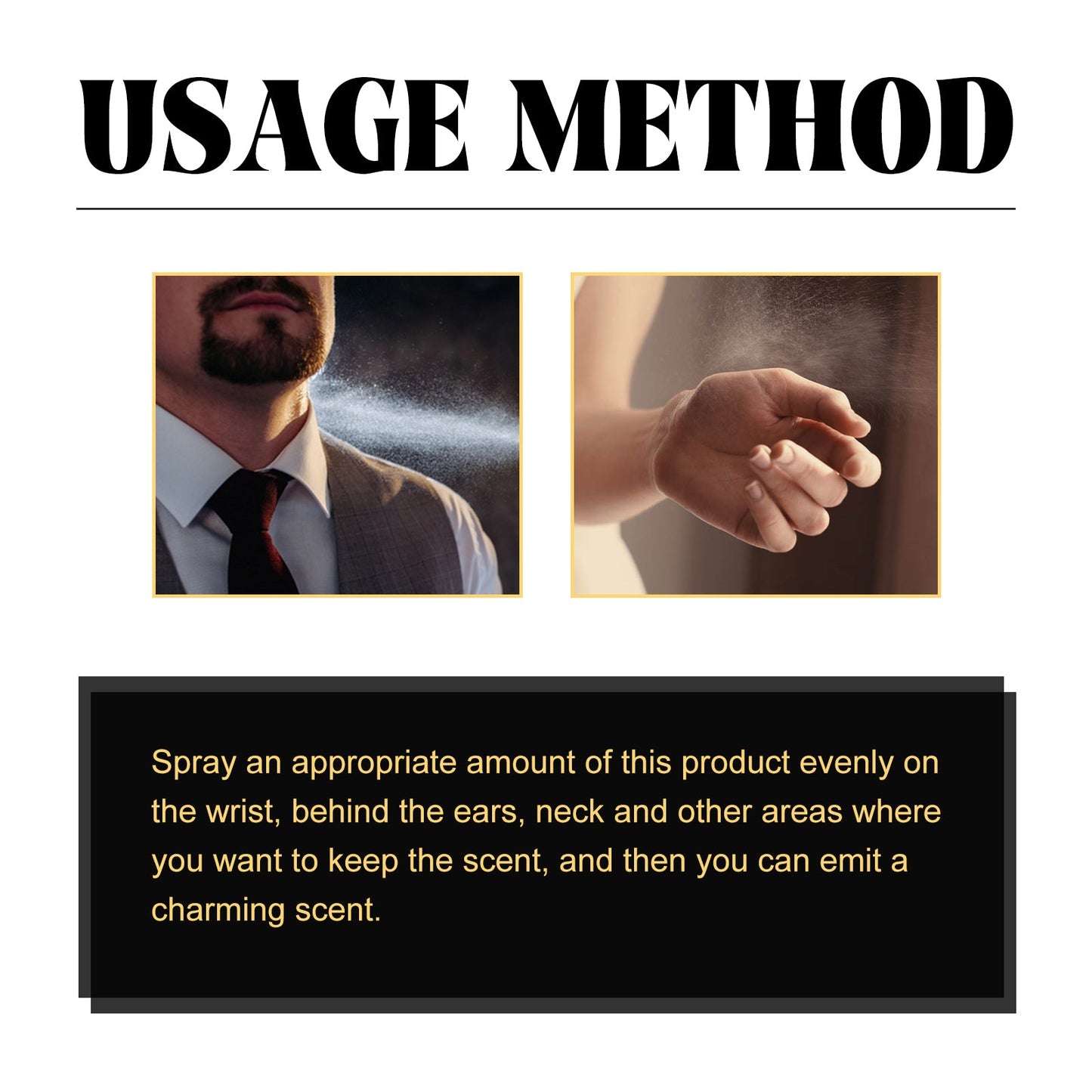 Men’s Fresh Cologne with Long-Lasting Elegant Fragrance