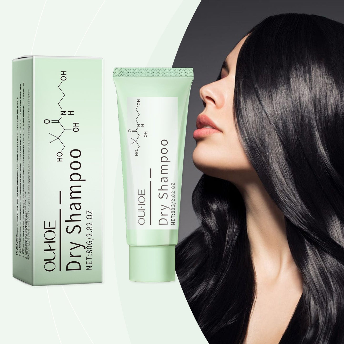 Leave-In Dry Shampoo Conditioner for Refreshing Hair Care