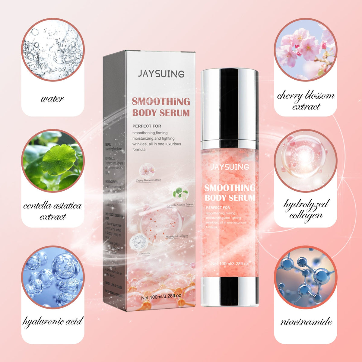 Smoothing Body Serum for Hydrating Skin Care