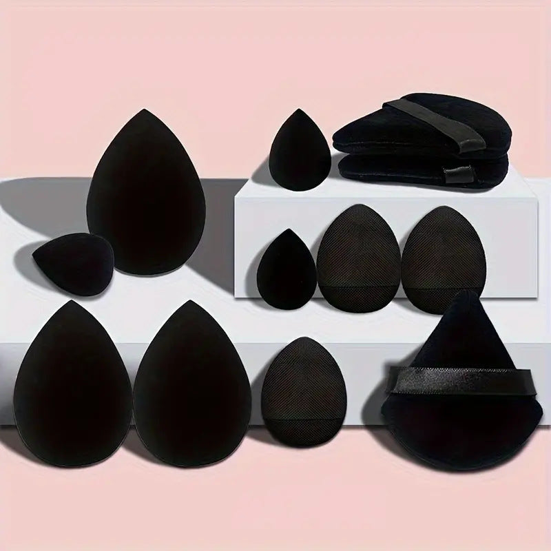 12Pcs Makeup Sponge Blender Set for Foundation Application