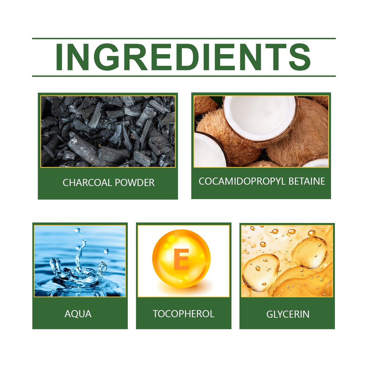 Charcoal Facial Cleanser for Oil Control and Moisture