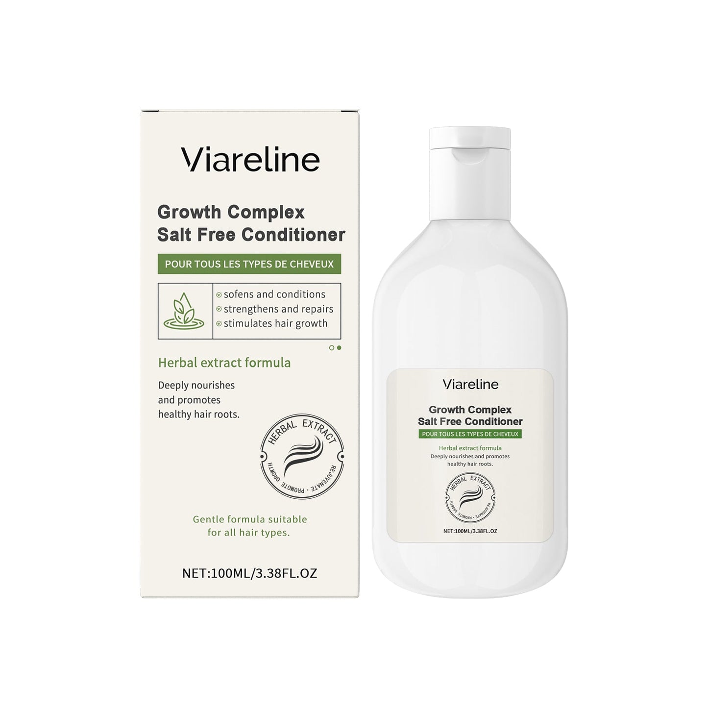 Herbal Nourishing Conditioner for Smooth and Frizz-Free Hair