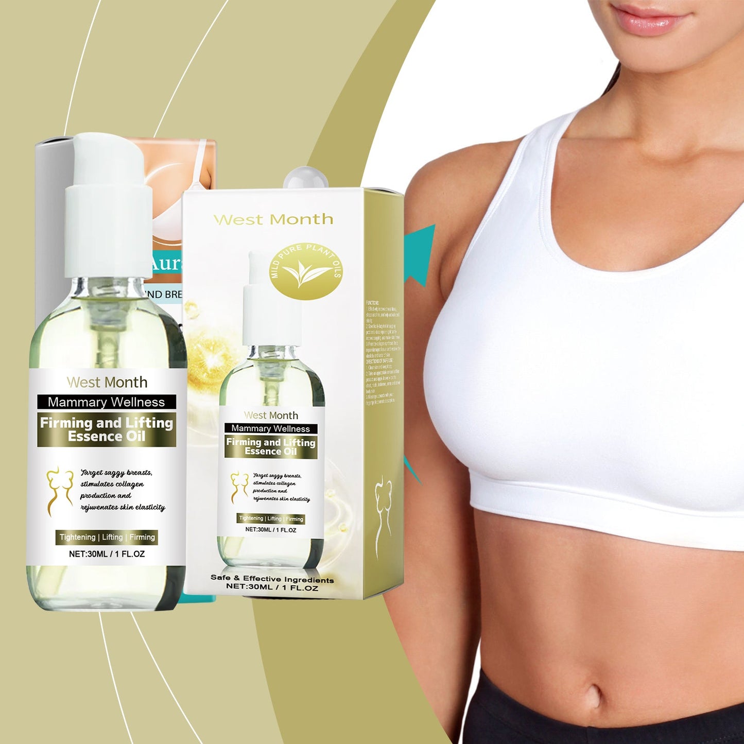Firming Body Essence Oil for Moisturizing Massage Care