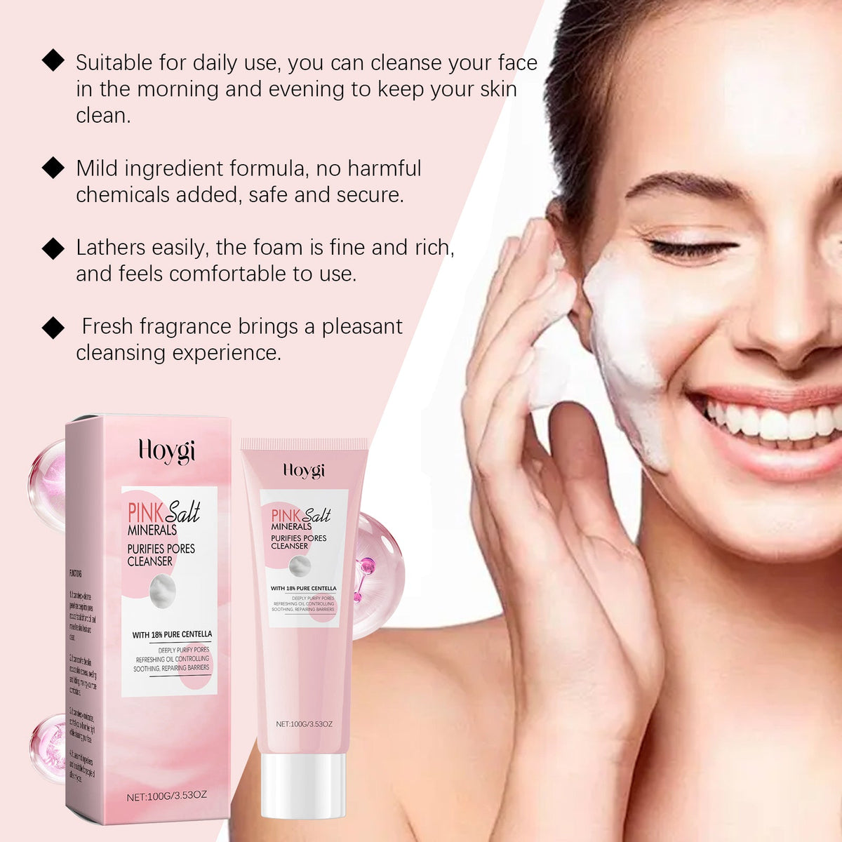Pore Cleansing Facial Cleanser for Gentle Skin Care