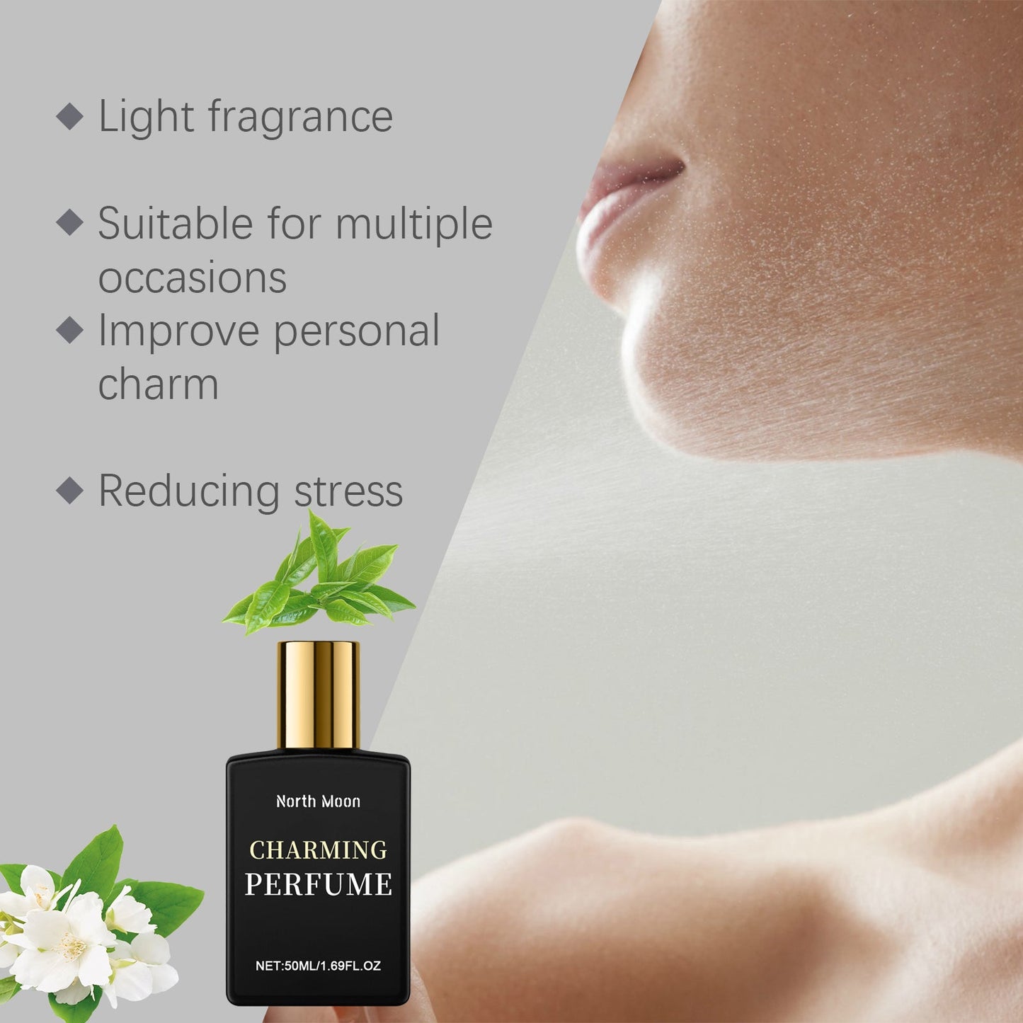 Perfume Spray with Long-Lasting Fresh Fragrance