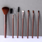 7-Piece Makeup Brush Set for Eyes and Face