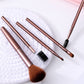 7-Piece Makeup Brush Set for Eyes and Face
