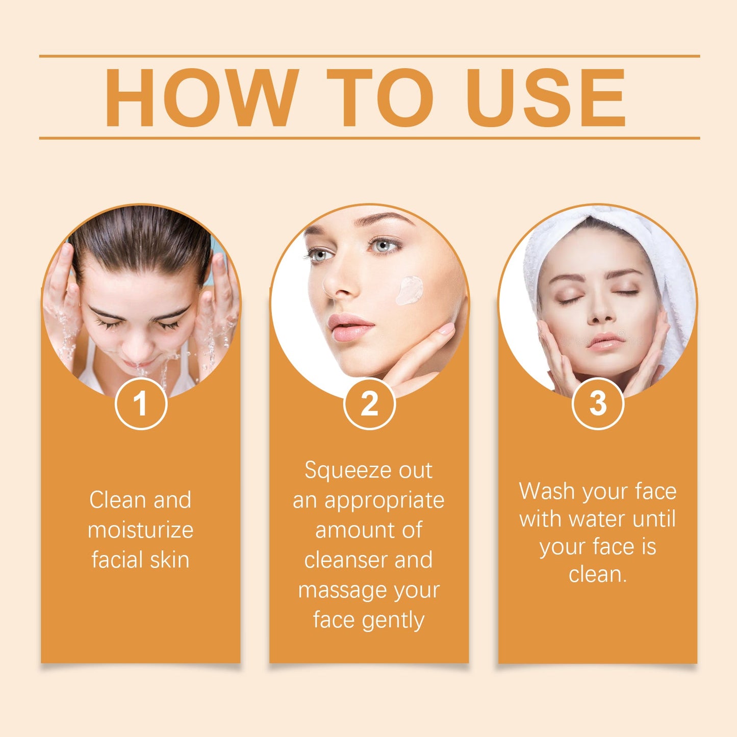 Papaya Facial Cleanser for Pore Care and Hydration