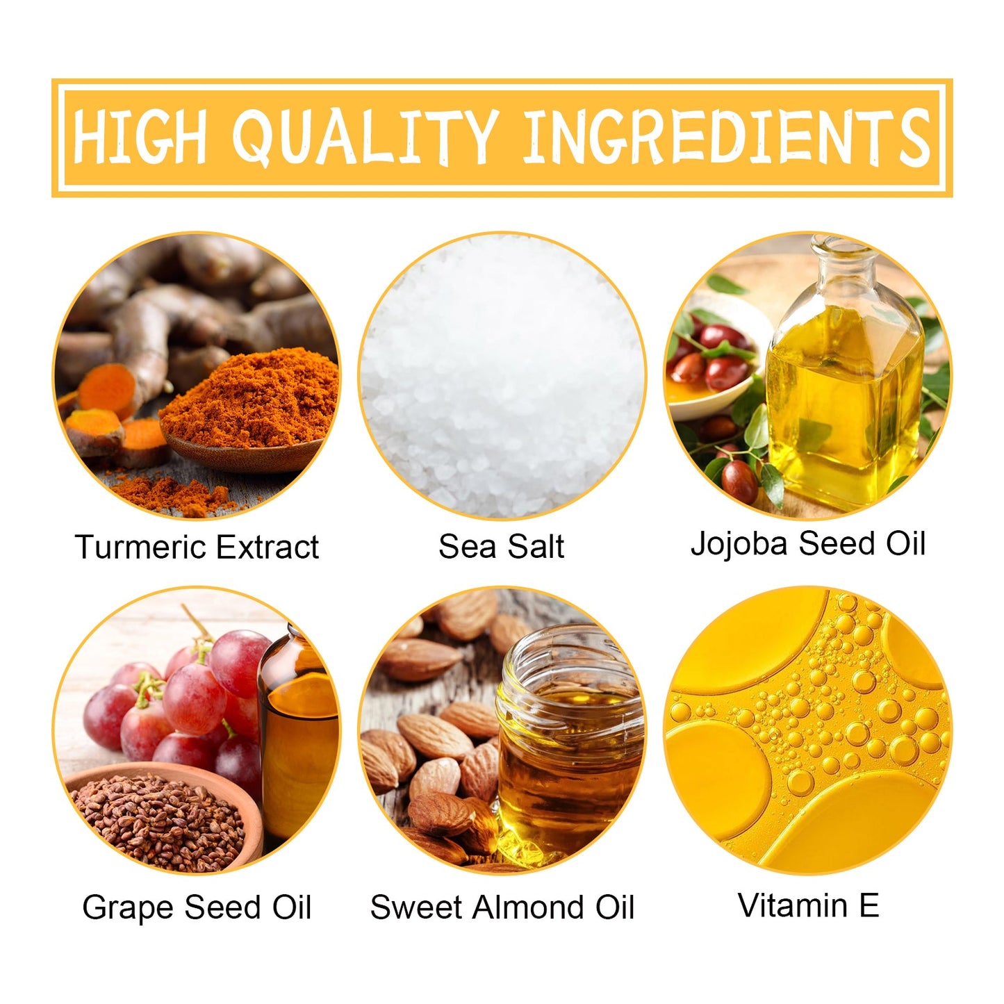 Turmeric Body Scrub for Exfoliating and Moisturizing Skin