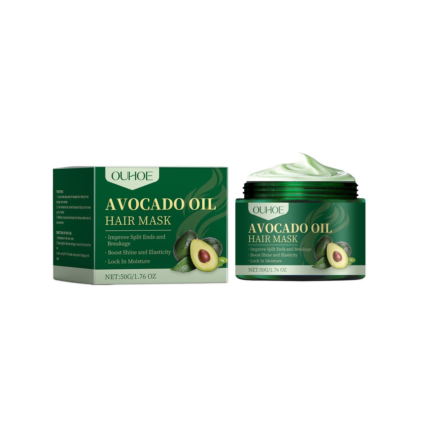 Avocado Oil Hair Mask for Dry Hair Hydration