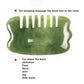 Jade Face Roller and Gua Sha Massage Set