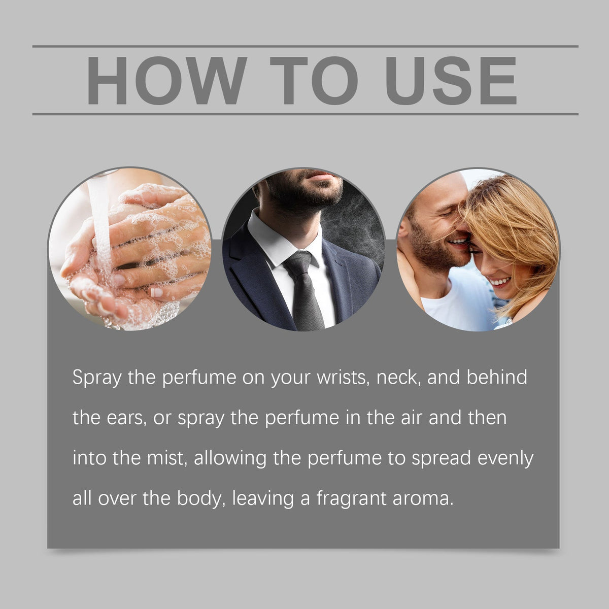 Perfume Spray with Long-Lasting Fresh Fragrance