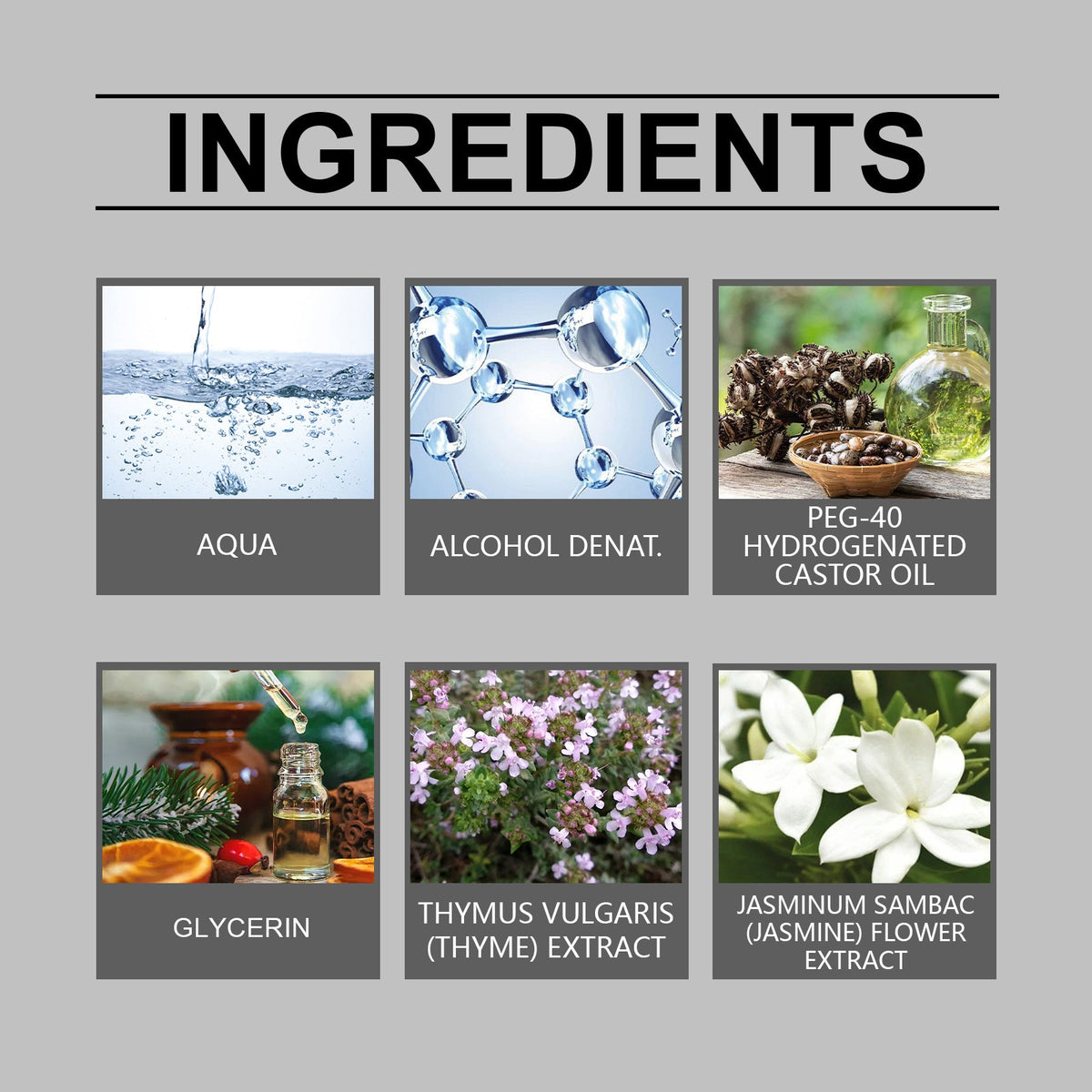 Perfume Spray with Long-Lasting Fresh Fragrance