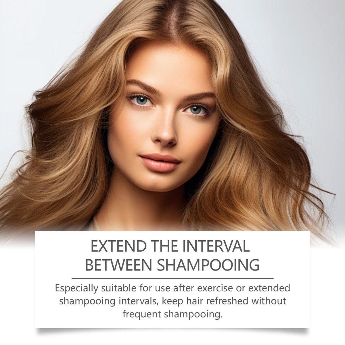 Leave-In Dry Shampoo Conditioner for Refreshing Hair Care