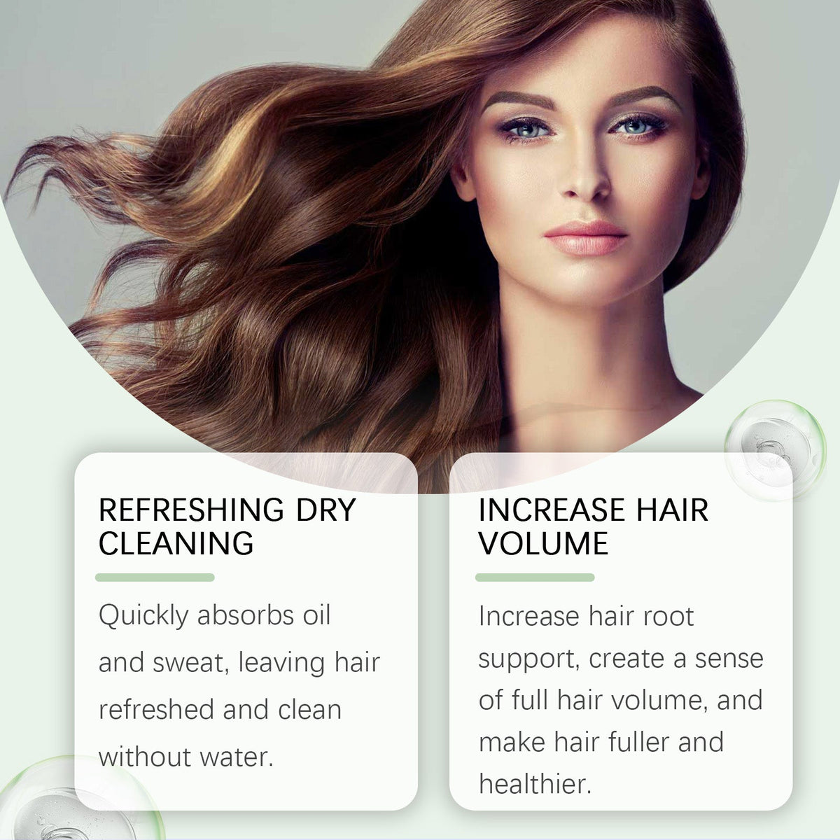 Leave-In Dry Shampoo Conditioner for Refreshing Hair Care