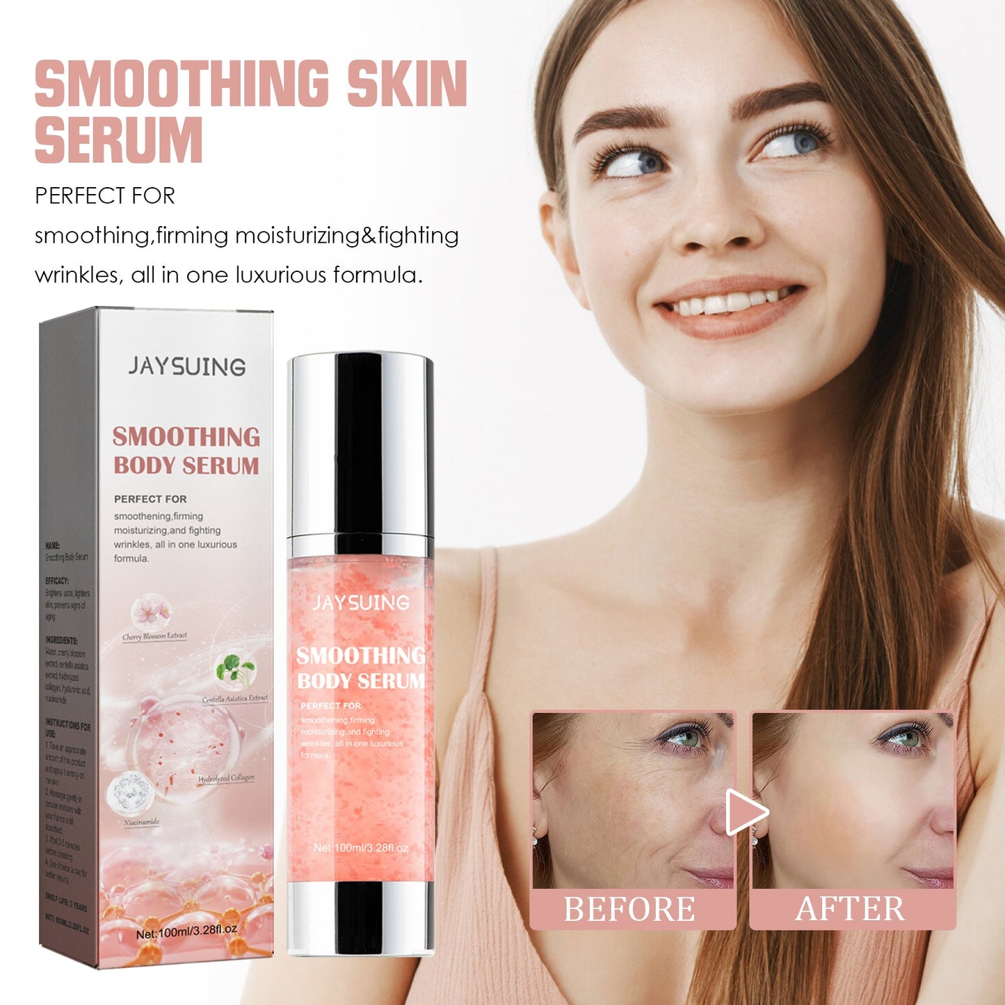 Smoothing Body Serum for Hydrating Skin Care