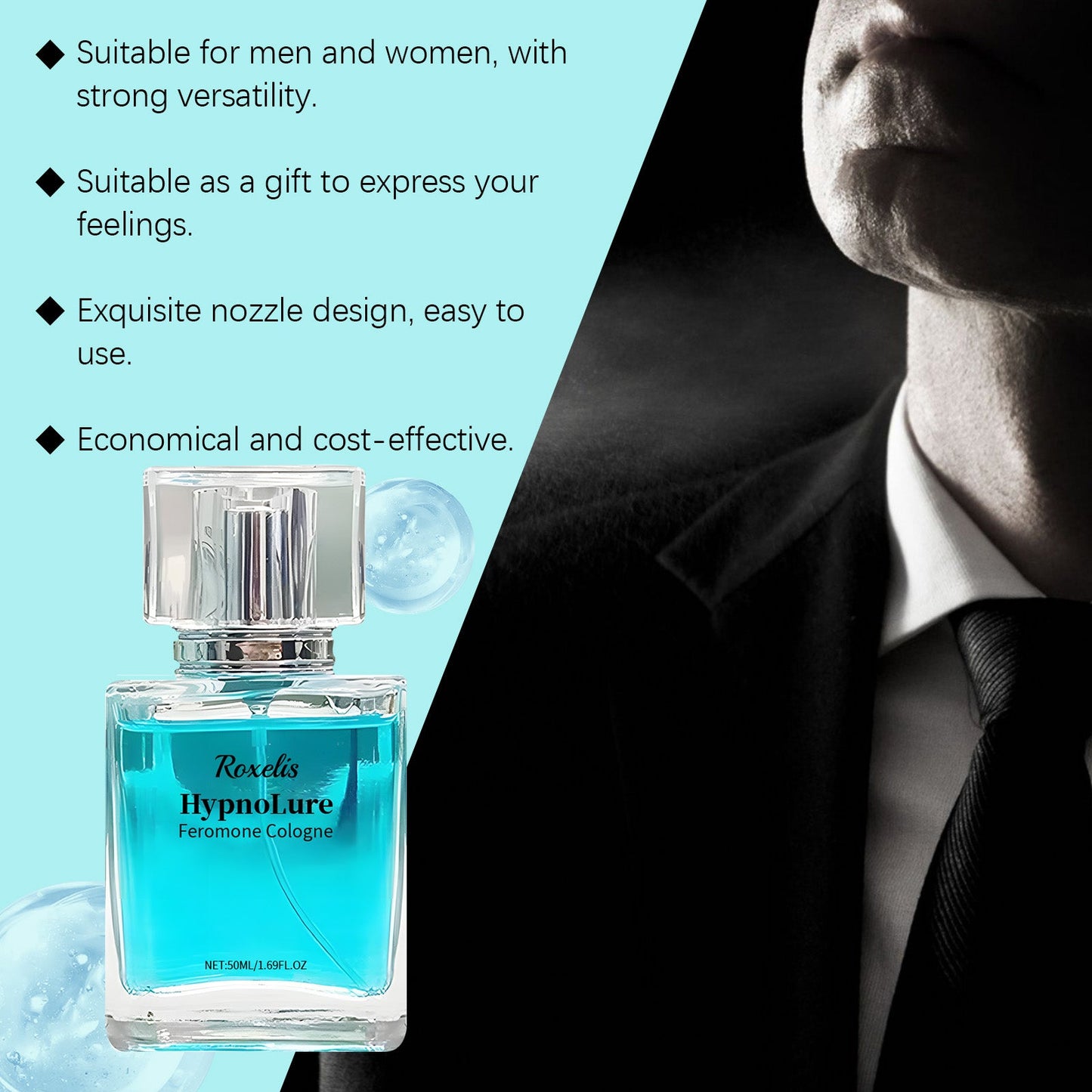 Classic Cologne with Fresh Natural Fragrance for Men