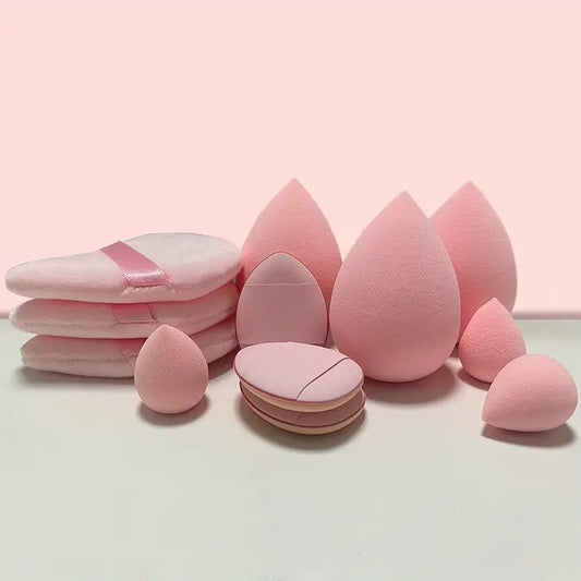 12Pcs Makeup Sponge Blender Set for Foundation Application
