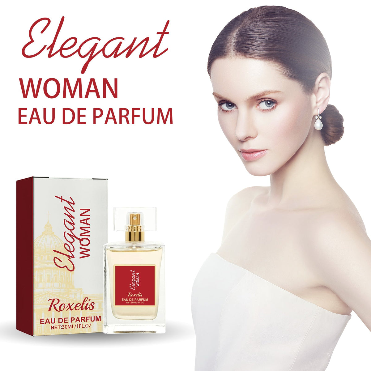 Elegant Women Eau De Parfum with Floral Fruity Scent