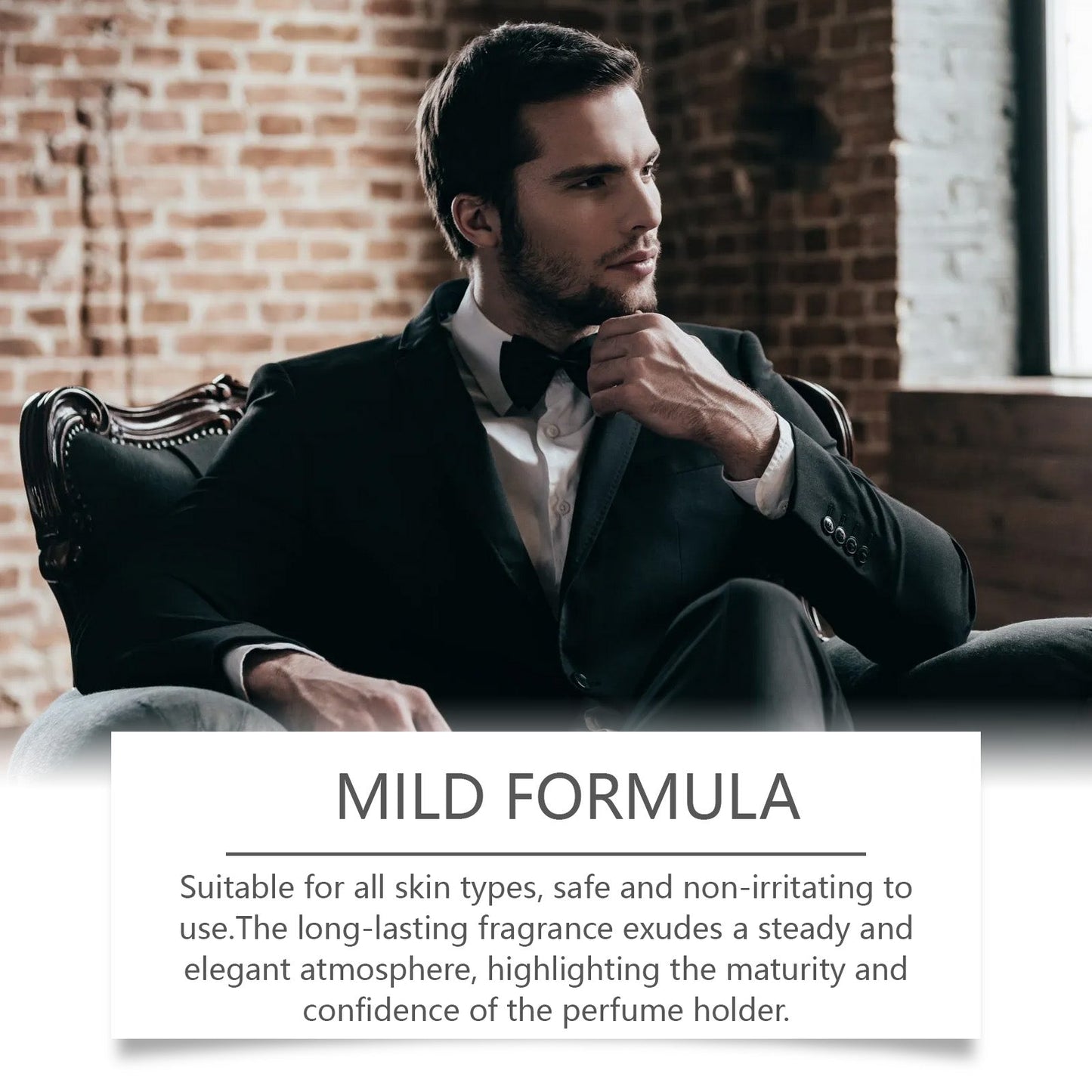 Luxury Eau De Toilette with Light Fresh FragranceLuxury Eau De Toilette with Light Fresh Fragrance