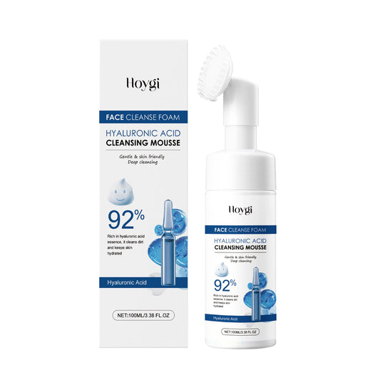 Hyaluronic Acid Facial Cleansing Foam for Moisturizing Care