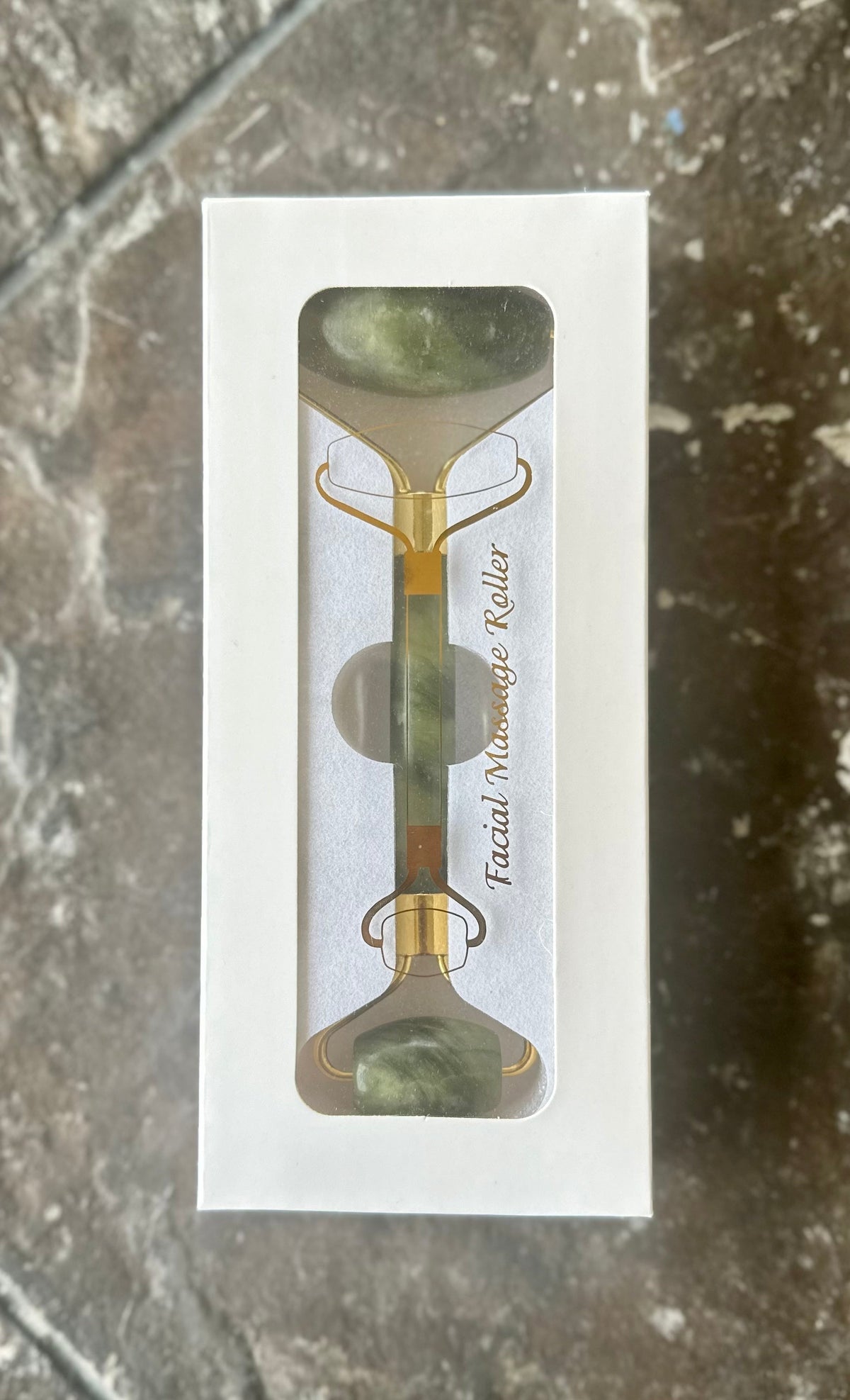 Natural Jade Facial Roller for Skin Massage Care
