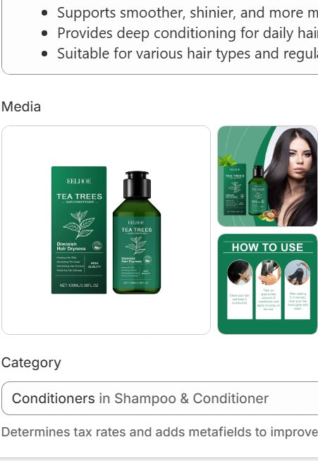 Body Conscious - Shampoo and Conditioner - Tea Tree