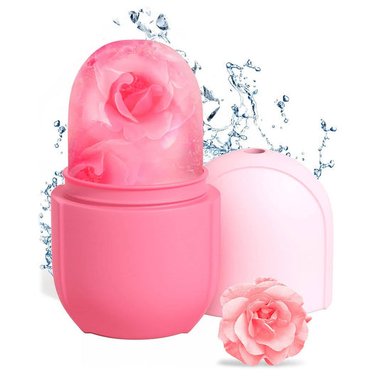 Face and Eye Ice Roller with Ice Cube Mold