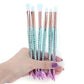 Mermaid Makeup Brush Set for Face and Eyes